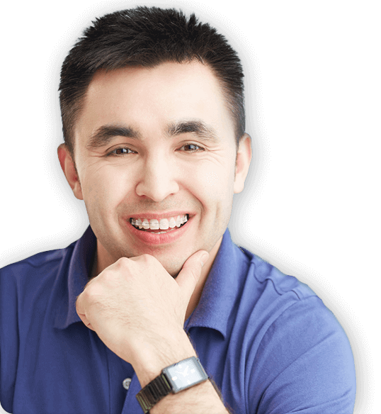 man wearing watch smiling